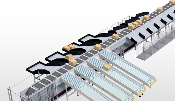 GEBHARDT SpeedSorter Line Sortation